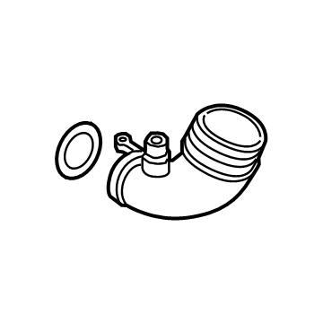 Volkswagen 3QF-129-635 Elbow