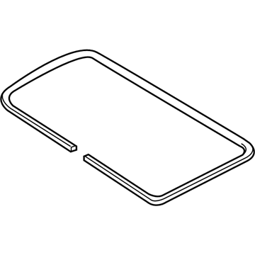 Volkswagen Rabbit Weather Strip - 8D0-877-297