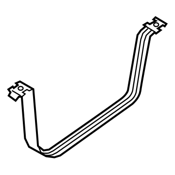 Volkswagen Jetta Fuel Tank Strap - 5WA-201-656