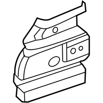 Volkswagen 5C5-809-623 Hinge Reinforcement