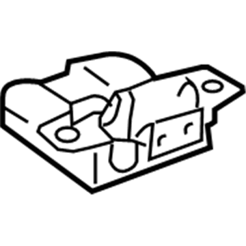Volkswagen Trunk Lid Latch - 7L6-827-505-D