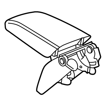 Volkswagen 2GJ-864-207-CSY Armrest