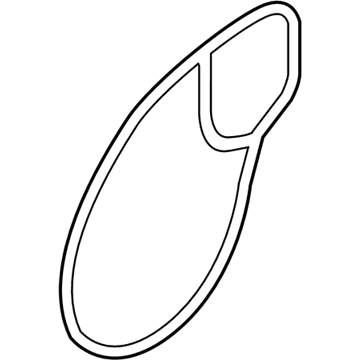 Volkswagen Golf R Water Pump Gasket - 06L-121-119-B