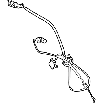 Volkswagen GTI Door Latch Cable - 5H4-972-295-C