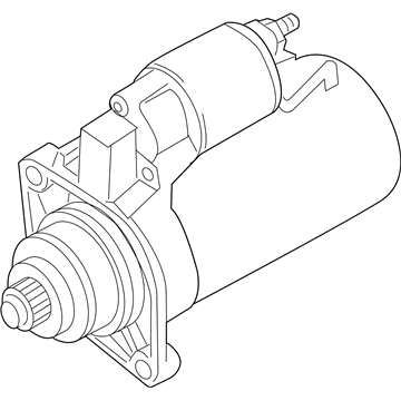Volkswagen Eos Starter - 02E-911-023-KX