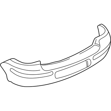 Volkswagen Bumper - 1E0-807-417-A-GRU