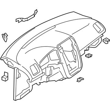 Volkswagen Eos Instrument Cluster - 1Q1-857-001-AE-81X
