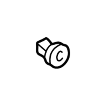 Volkswagen N-902-521-04 Cap Nut