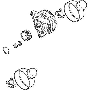 Volkswagen Touareg Alternator - 022-903-023-D