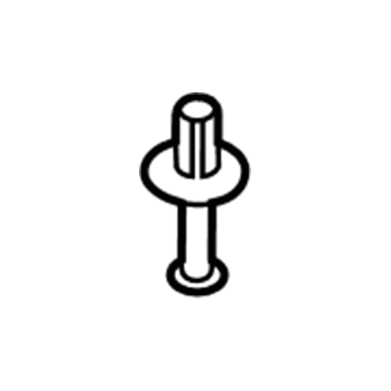 Volkswagen 03L-863-788-A Mount Bracket Rivet