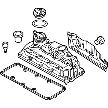 Volkswagen Jetta Valve Cover - 03L-103-469