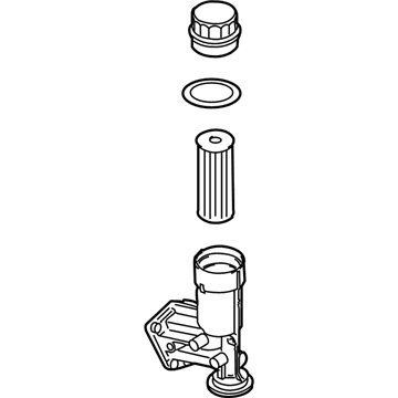 Volkswagen Jetta Oil Filter Housing - 045-115-389-K