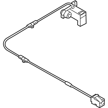 Volkswagen Eos Air Bag Sensor - 5K0-959-340-B