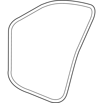 Volkswagen Atlas Cross Sport Weather Strip - 3CM-867-912-A-9B9