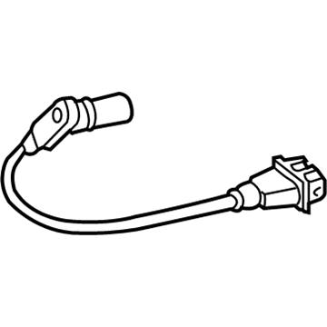 Volkswagen Crankshaft Position Sensor - 038-907-319-E