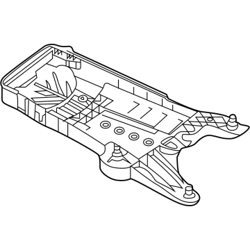 Volkswagen Atlas Battery Hold Downs - 3QF-915-331