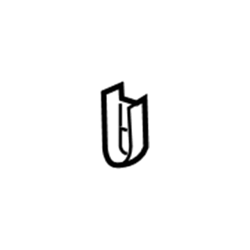 Volkswagen 1J0-867-276-B Cowl Trim Clip