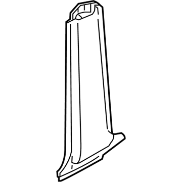 Volkswagen Jetta Pillar Panels - 1J4-867-297-B-Q70