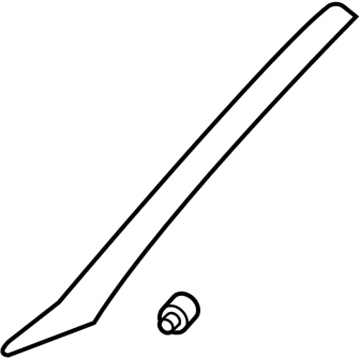 Volkswagen Golf Pillar Panels - 1J0-867-352-E-4R4