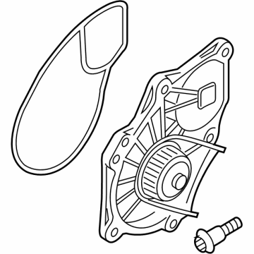 Volkswagen Jetta Water Pump - 06L-121-012-M