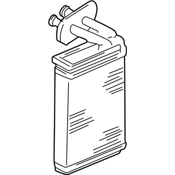 Volkswagen Heater Core - 701-820-031