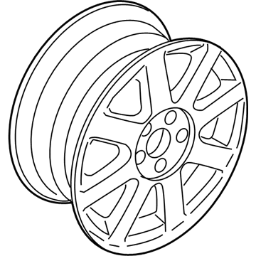 Volkswagen Golf R Alloy Wheels - 5K0-601-025-AA-88Z