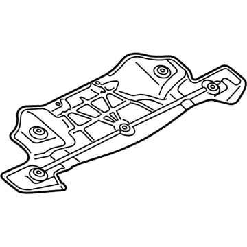 Volkswagen Touareg Exhaust Heat Shield - 7P5-825-711