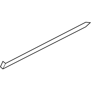 Volkswagen Tiguan Weather Strip - 5N0-839-478-A-5AP