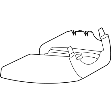 Volkswagen CC Steering Column Cover - 3C0-858-559-J-1QB