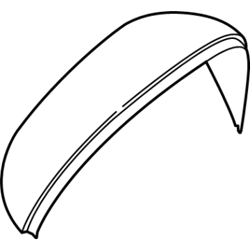 Volkswagen GTI Mirror Cover - 5H0-857-537-D-GRU