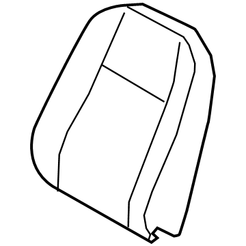 Volkswagen 3CN-881-775-E Seat Back Pad