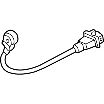Volkswagen Crankshaft Position Sensor - 07D-906-433-A