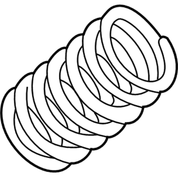 2002 Volkswagen Passat Coil Springs - 4B0-511-115-BP