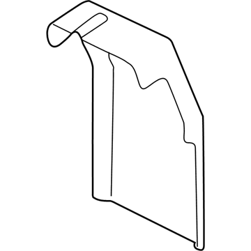 Volkswagen 701-951-203 Lower Note Horn Bracket