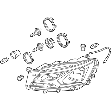 Volkswagen Passat Headlight - 561-941-006-F