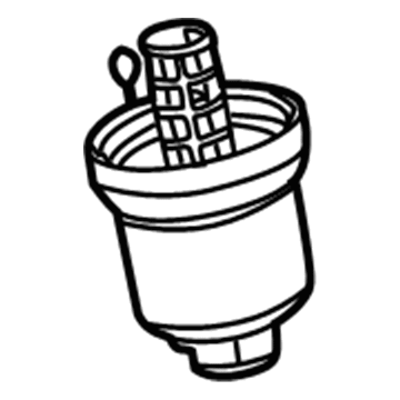 Volkswagen Jetta Oil Filter Housing - 07K-115-408