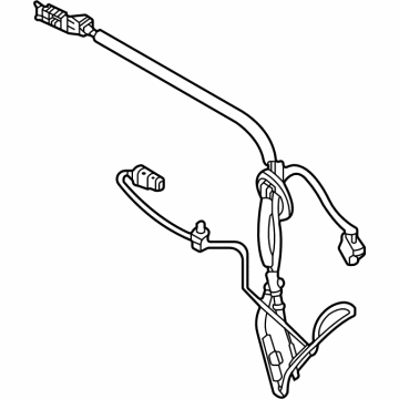 Volkswagen GTI Door Latch Cable - 5H0-972-692-B
