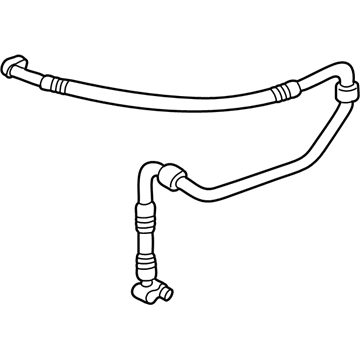Volkswagen Beetle A/C Hose - 1C0-820-744