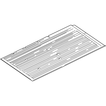 Volkswagen Floor Pan - 721-801-411