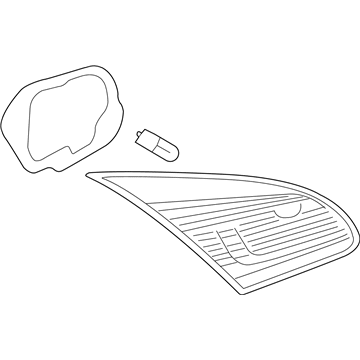 Volkswagen CC Back Up Light - 3C8-945-308-AA