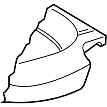 Volkswagen CC Seat Cushion Pad - 3C8-885-375-A