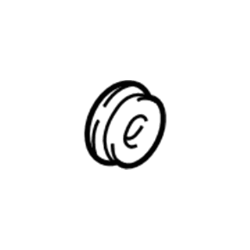 Volkswagen WHT-001-906 Hub Washer