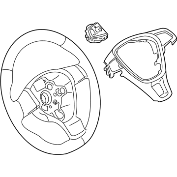 Volkswagen Steering Wheel - 561-419-091-C-81U