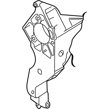 Volkswagen Passat Alternator Bracket - 03H-260-089-G