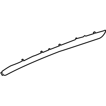 Volkswagen Jetta Door Moldings - 1K4-867-449-4Z7