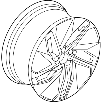 Volkswagen ID.4 Alloy Wheels - 11K-601-025-D-FZZ