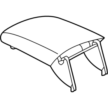 Volkswagen 3CN-864-207-D-KOQ Armrest