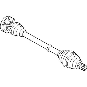 Volkswagen Golf SportWagen Axle Shaft - 5Q6-407-272-A