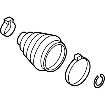 Volkswagen Jetta CV Joint Boot - 5QM-498-203-A