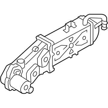 Volkswagen EGR Cooler - 03L-131-512-DR